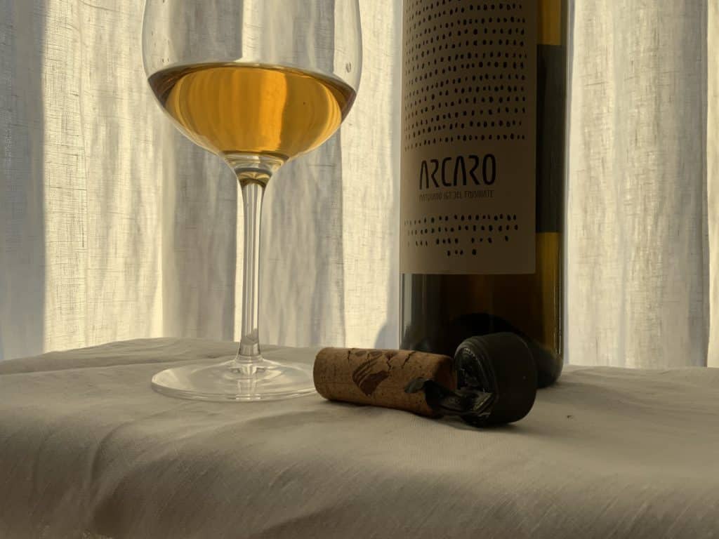 Un verre de Arcaro 2019 Maturano del Frusinate IGT